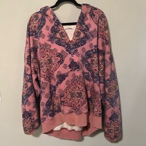 Free people hoodie!! Size Medium fits like a Large!
